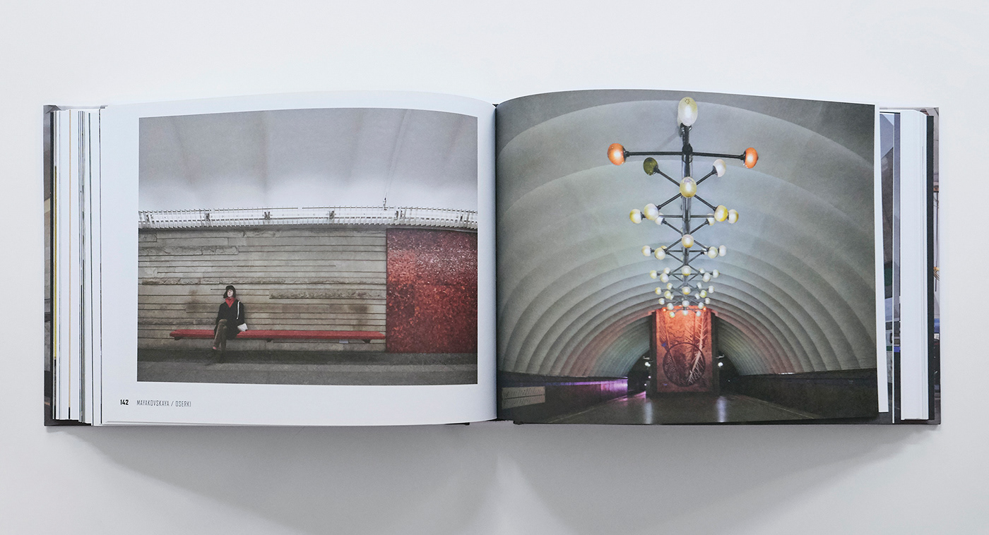 architecture book cccp Frank Herfort Interior metro design Photograhy book Photography  Soviet Union subway