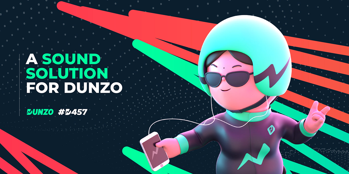 dunzo sound music award brand app sonicbrand