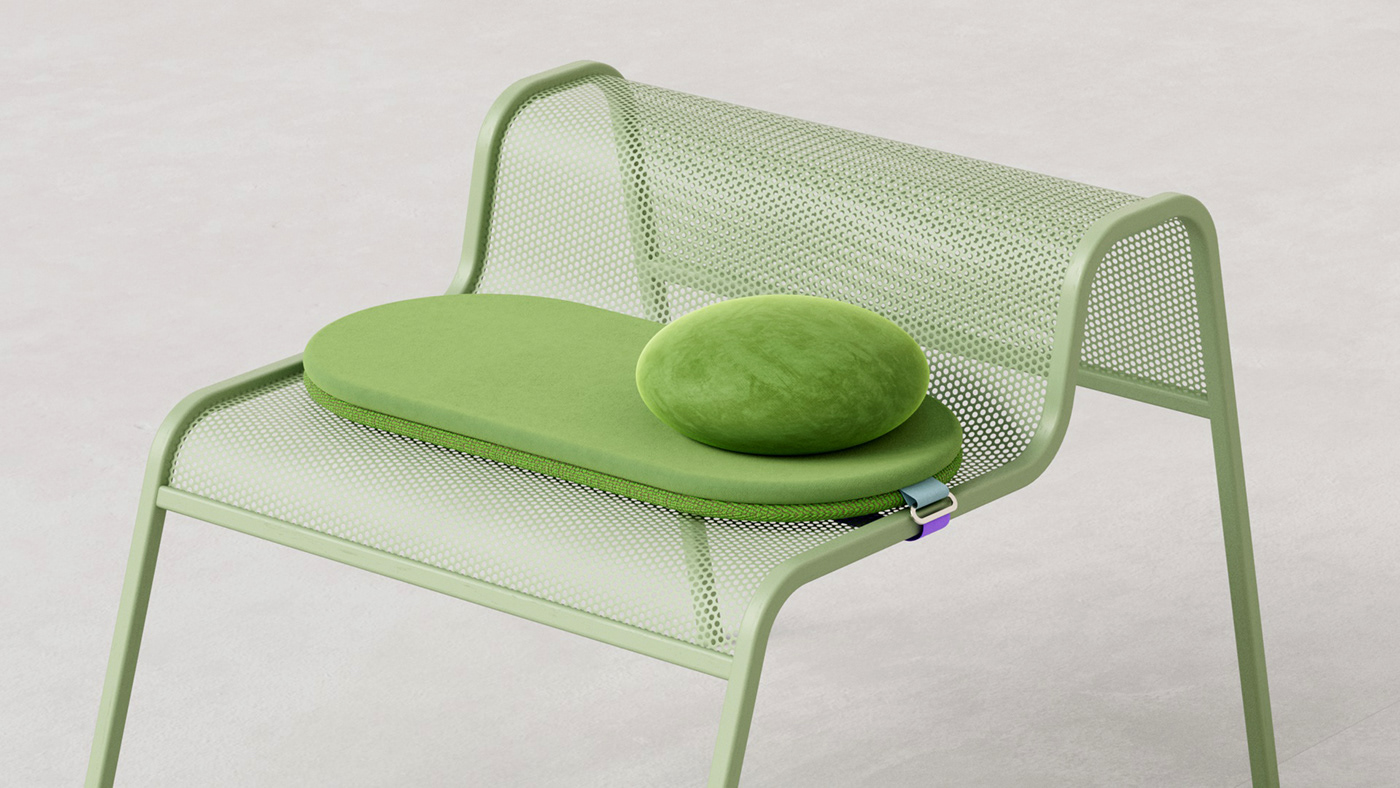 3D cinema 4d redshift c4d Render visualization furniture chair art