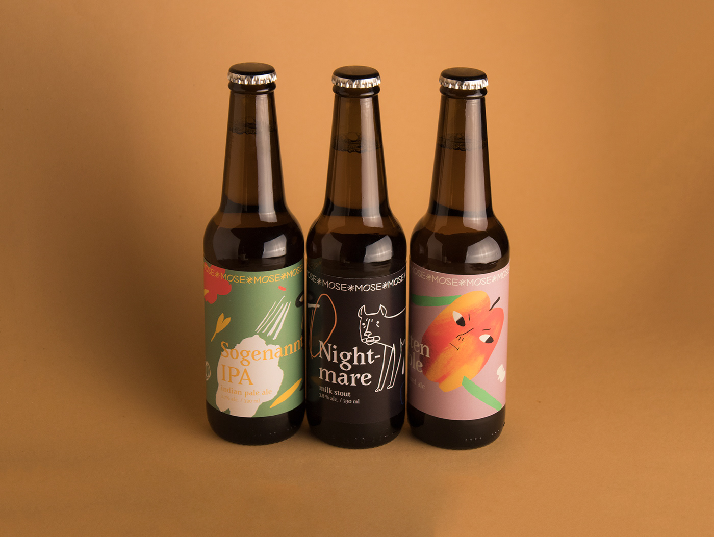 Beer Branding Packaging ILLUSTRATION  graphic design  design beer