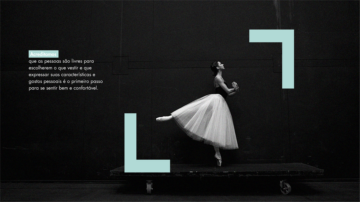brand Cadence dança Fashion  logo Minimalista moda moderno