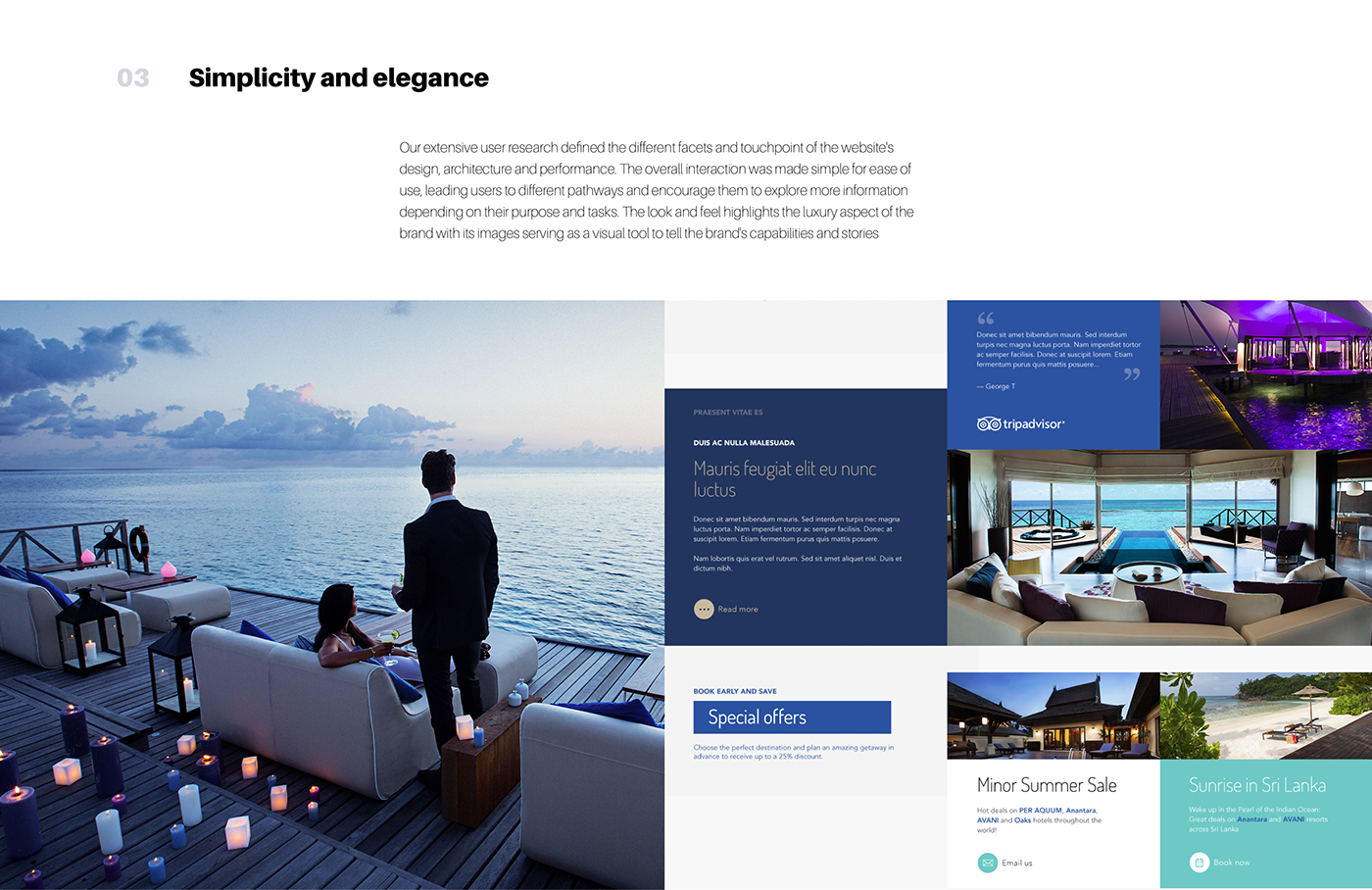 hotels Travel Website Web Design  UI/UX lifestyle Resorts Hospitality