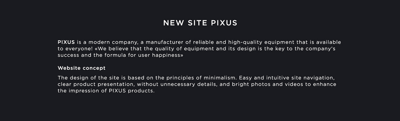 design graphic design  pixus site sitedesign UI ux Web Web Design 