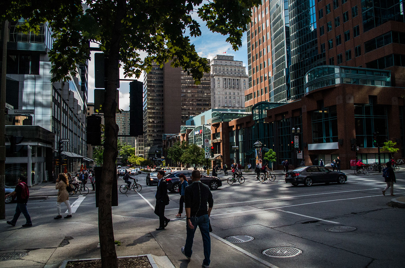 Montreal walk Photography  city buildings