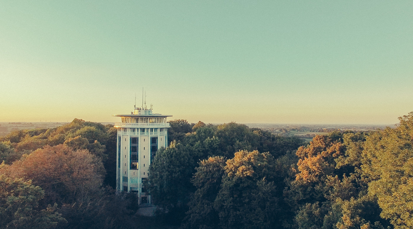 architektur Wasserturm Aerial Photography luft fotografie drone vintage Aachen drehturm drohne immobilien