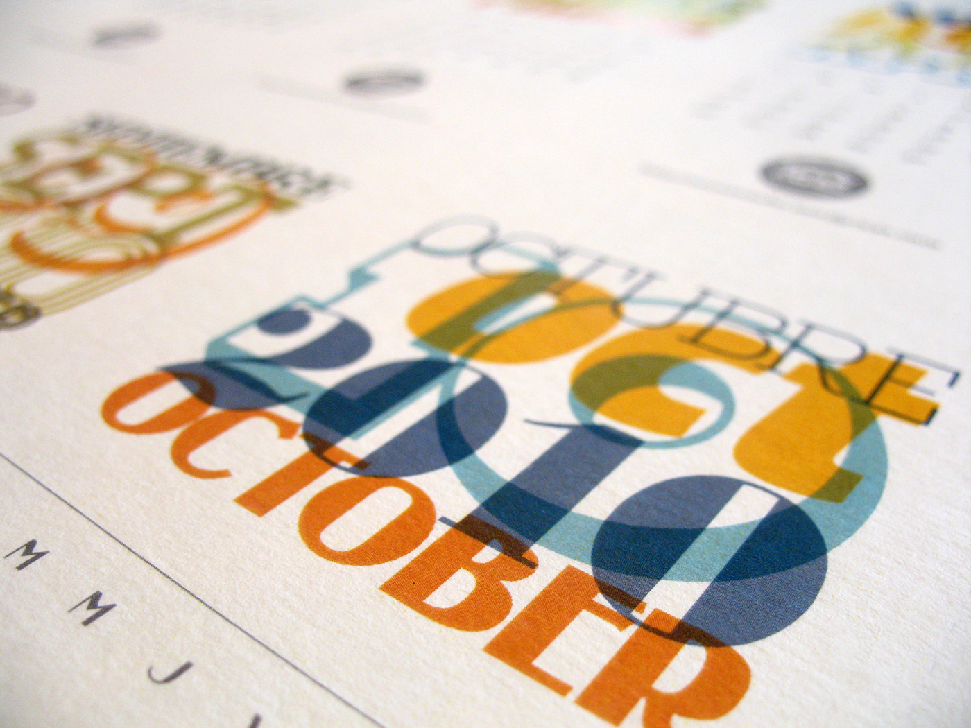 prints print calendar mouscacho jasho jasho design calendario tipografia impresos vintage almanaque typography  