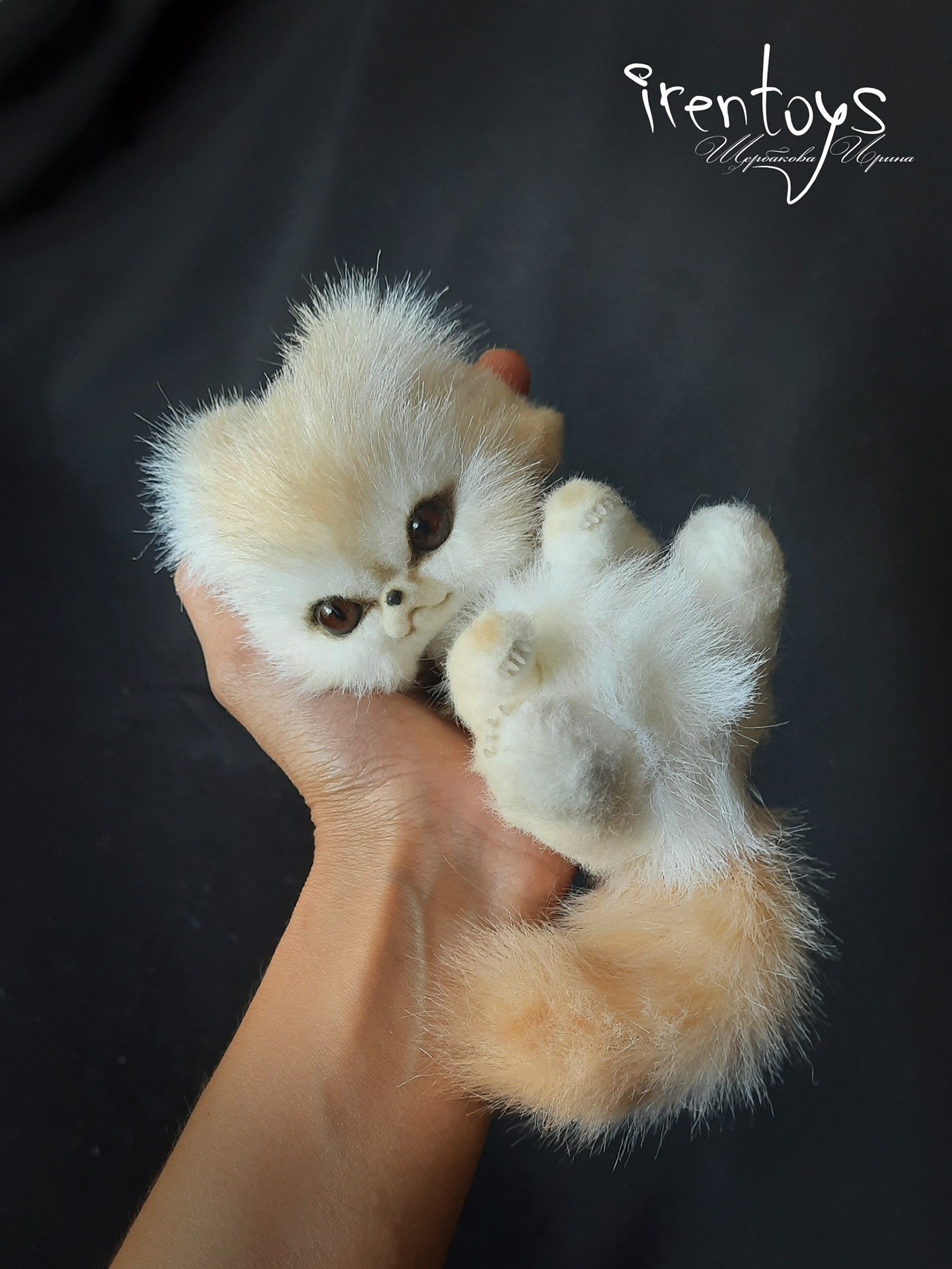 artisancraft craft fennec fennec fox FOX handmade stuffed animal stuffed toy