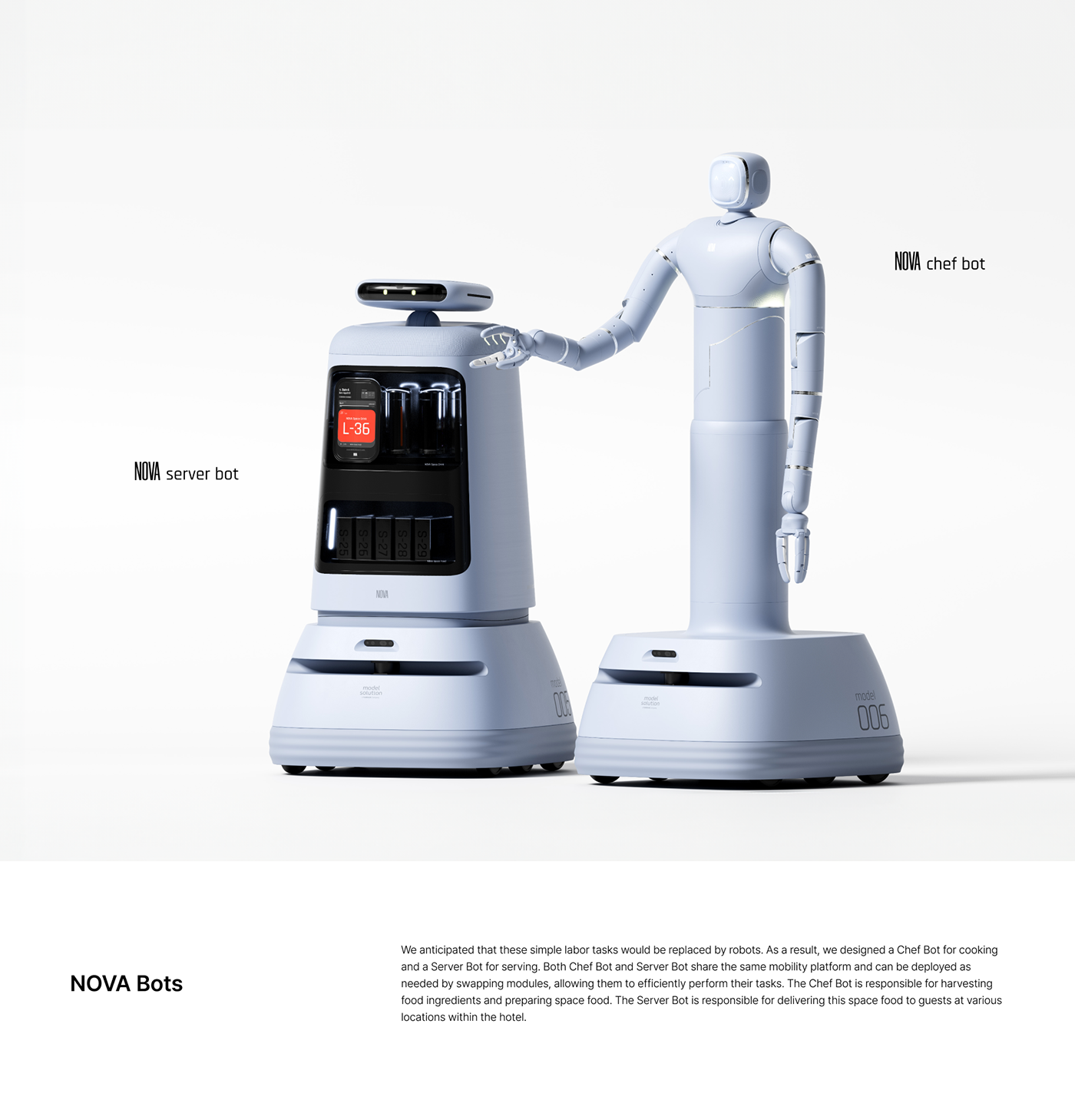 product design  3D robotics 3drender design
