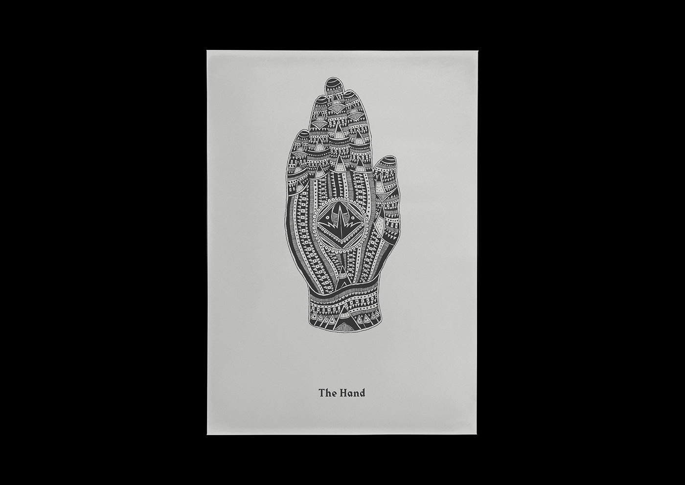 Adobe Portfolio holy Buddha gandhi dalai jesus ganesha bird hand serenity line geometry Hipster lifestyle pattern black
