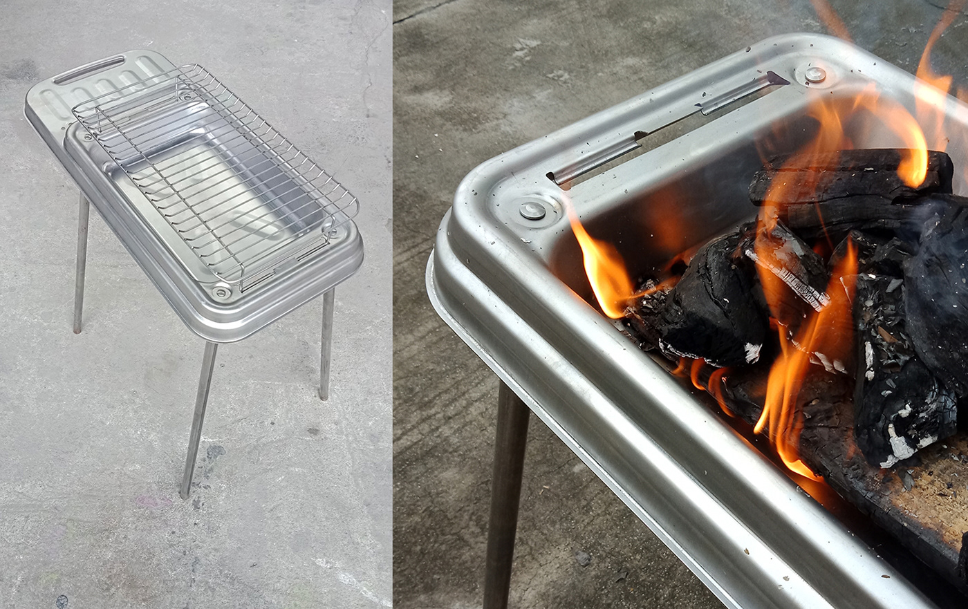 barbecue BBQ Carrefour design hyba