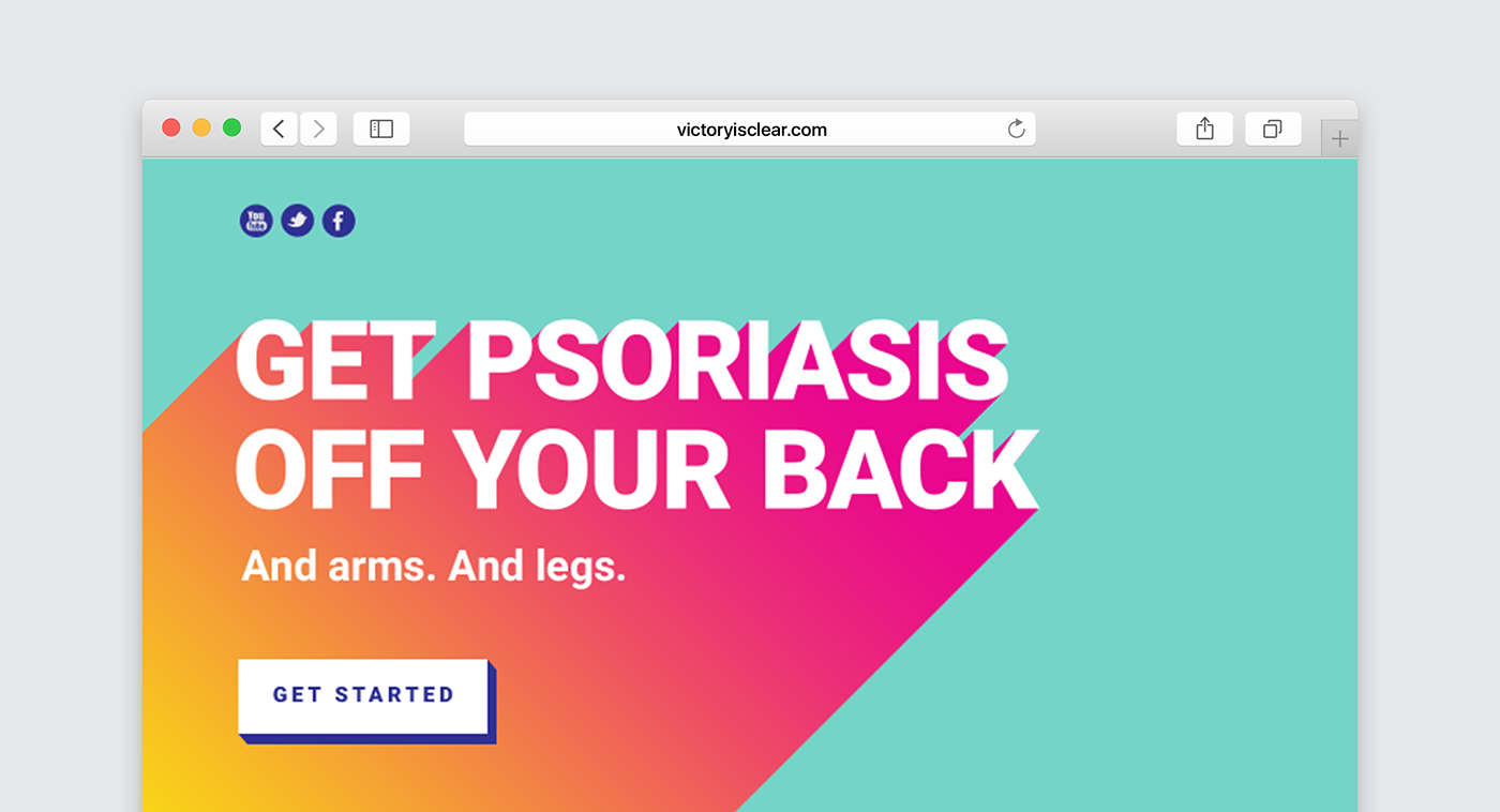 Advertising  art direction  graphic design  Pharma Psoriasis unbranded campaign print digital social