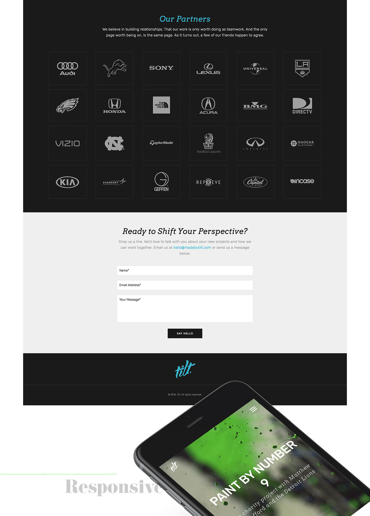 Web Design  respsonsive UI mobile portfolio Website
