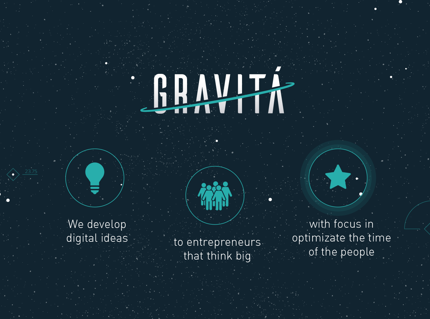 gravita gravity Space  marca brand gravidade espaço universo