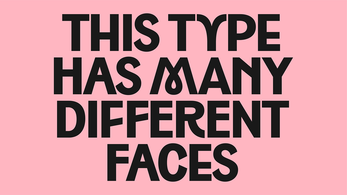 typography   type type design Typeface display font sans serif font graphic design 
