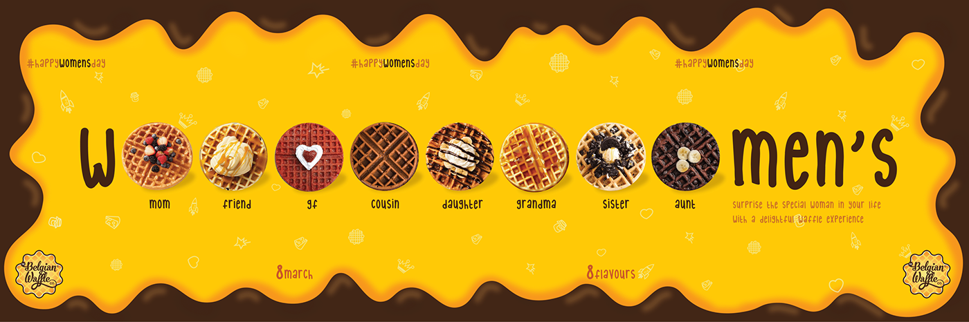 belgian waffles Waffles Instagram Post social media instagram chocolate Advertising  Social media post marketing   Socialmedia