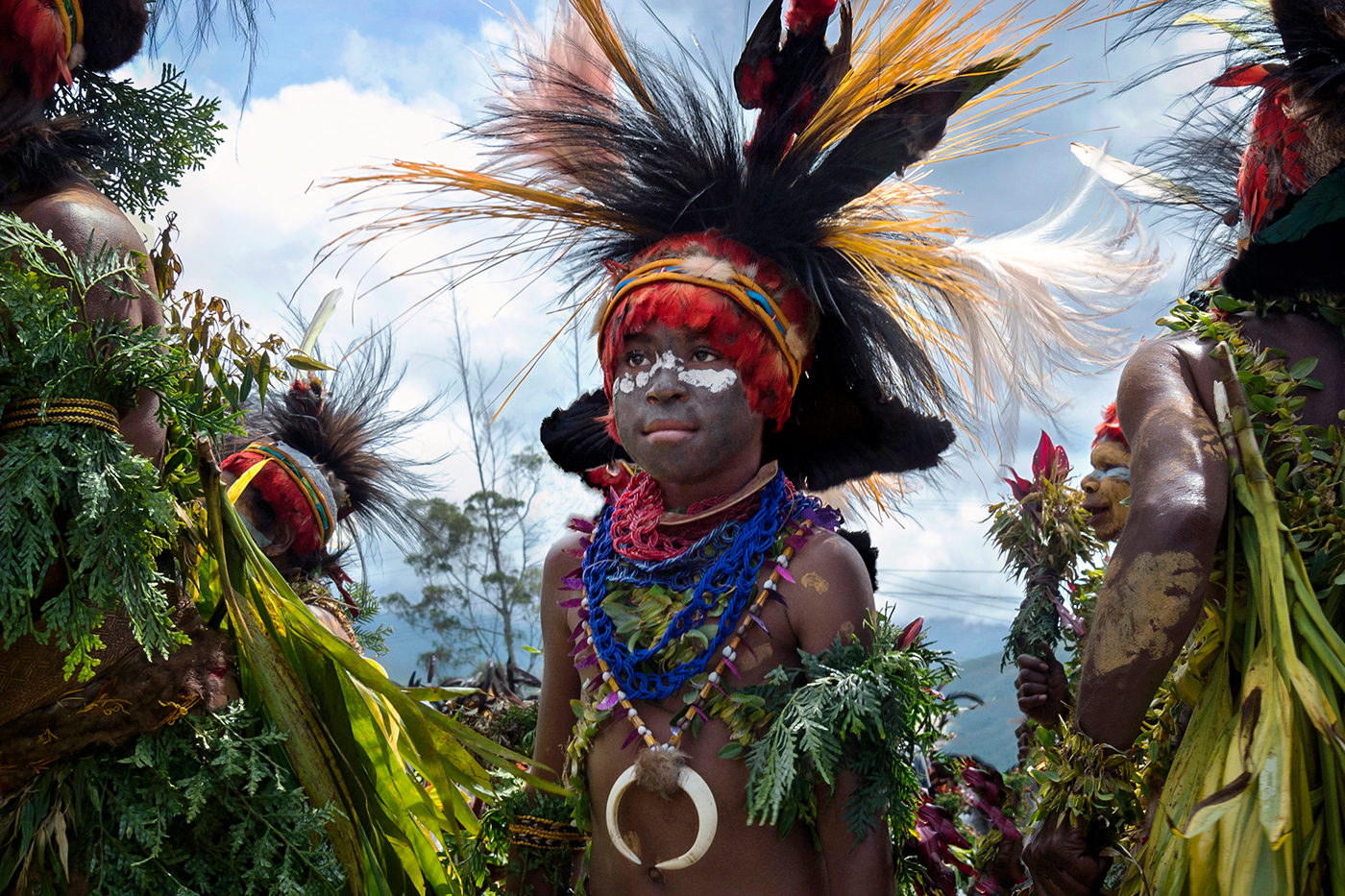 Papua New Guinea New Guinea goroka show festival Sing Sing Travel Portraiture portraits