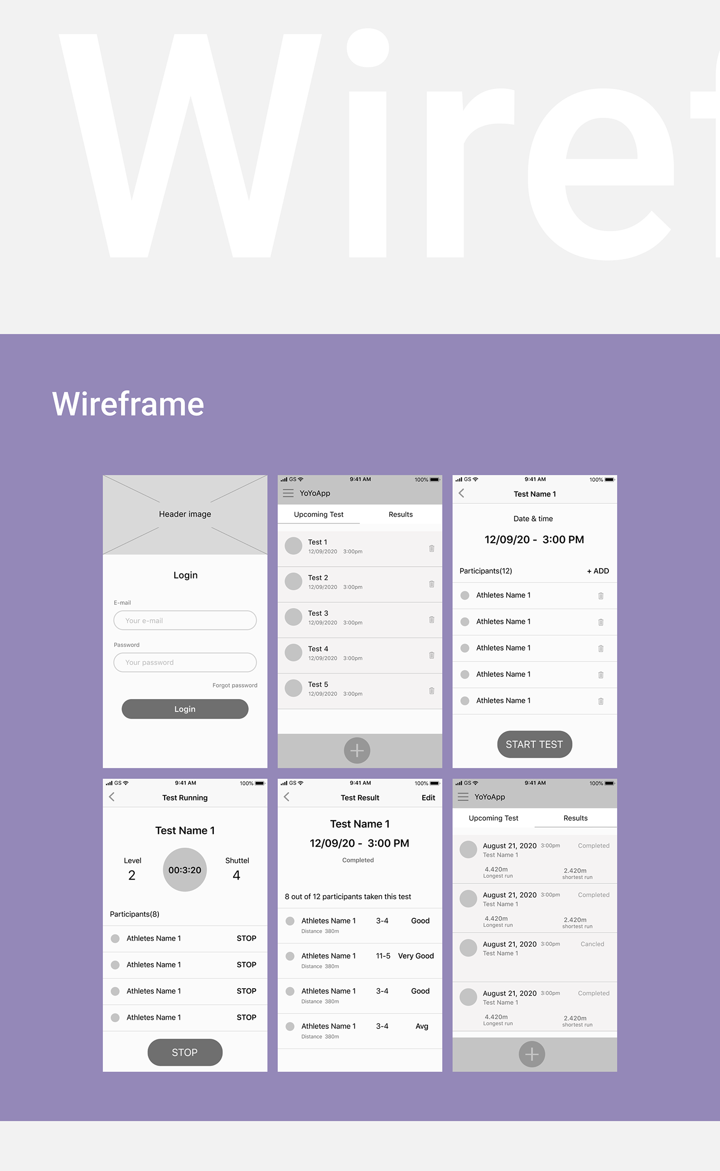 UX design Mobile app user interface