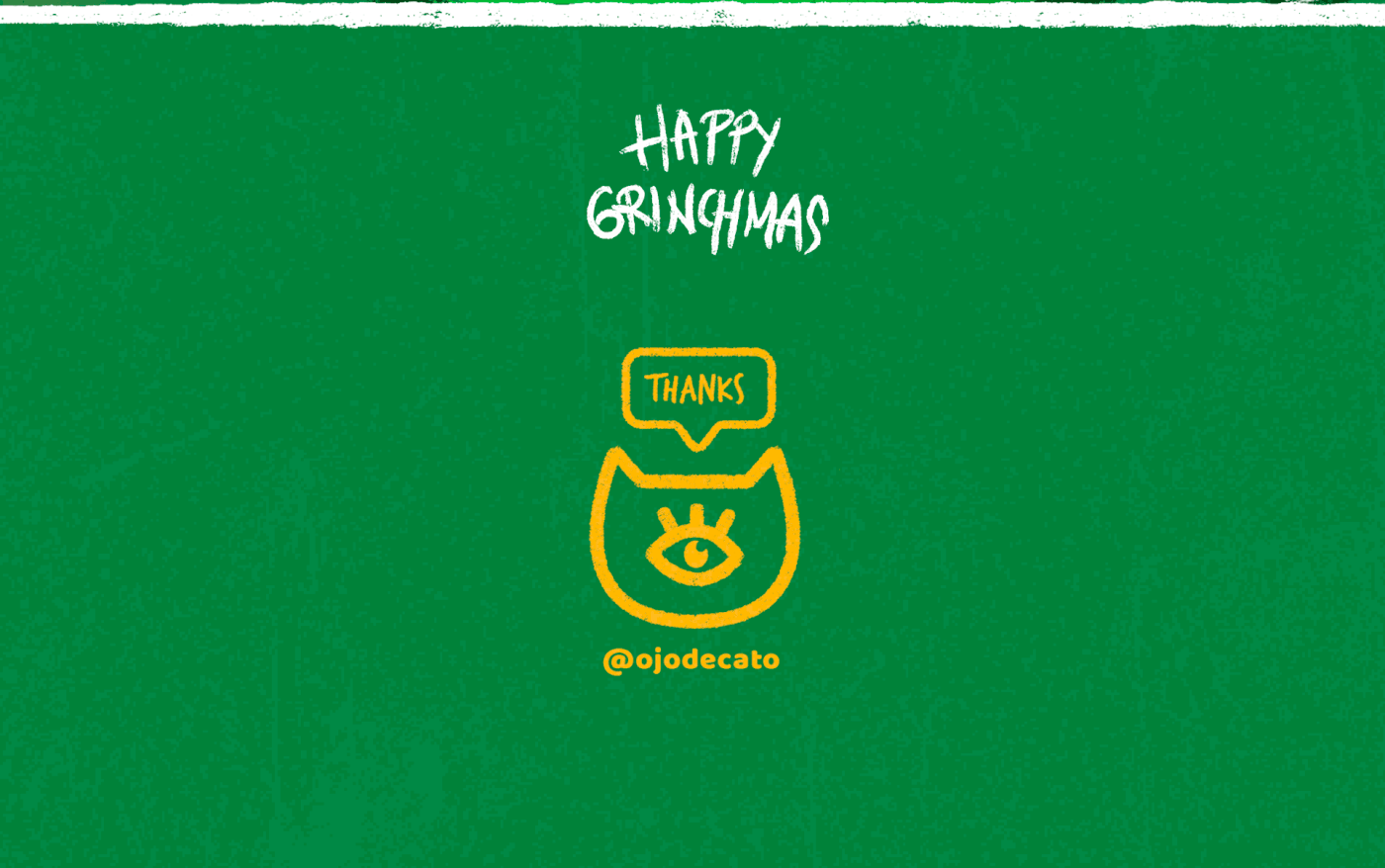 cartoon Christmas contest design green Grinch ILLUSTRATION  instagram Merry Christmas yellow