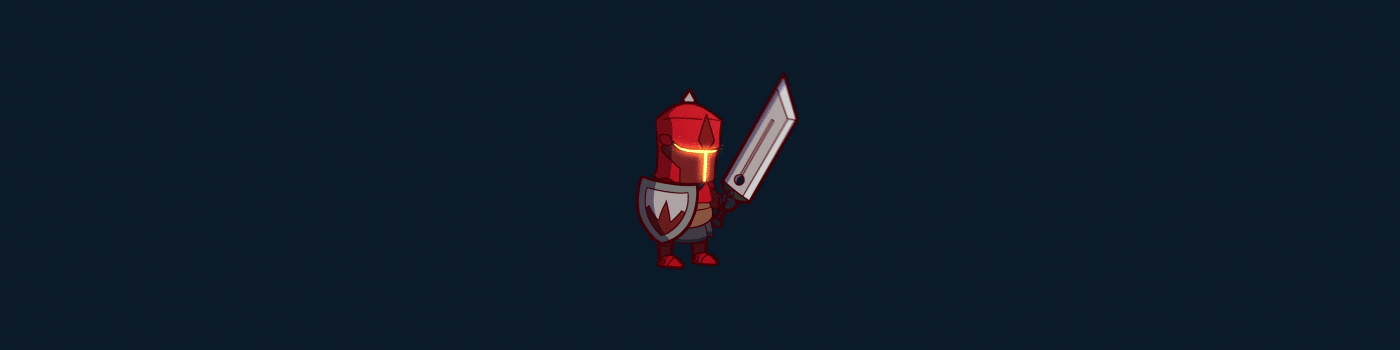knight spine Character animation  2D warrior idle Attack game vfx