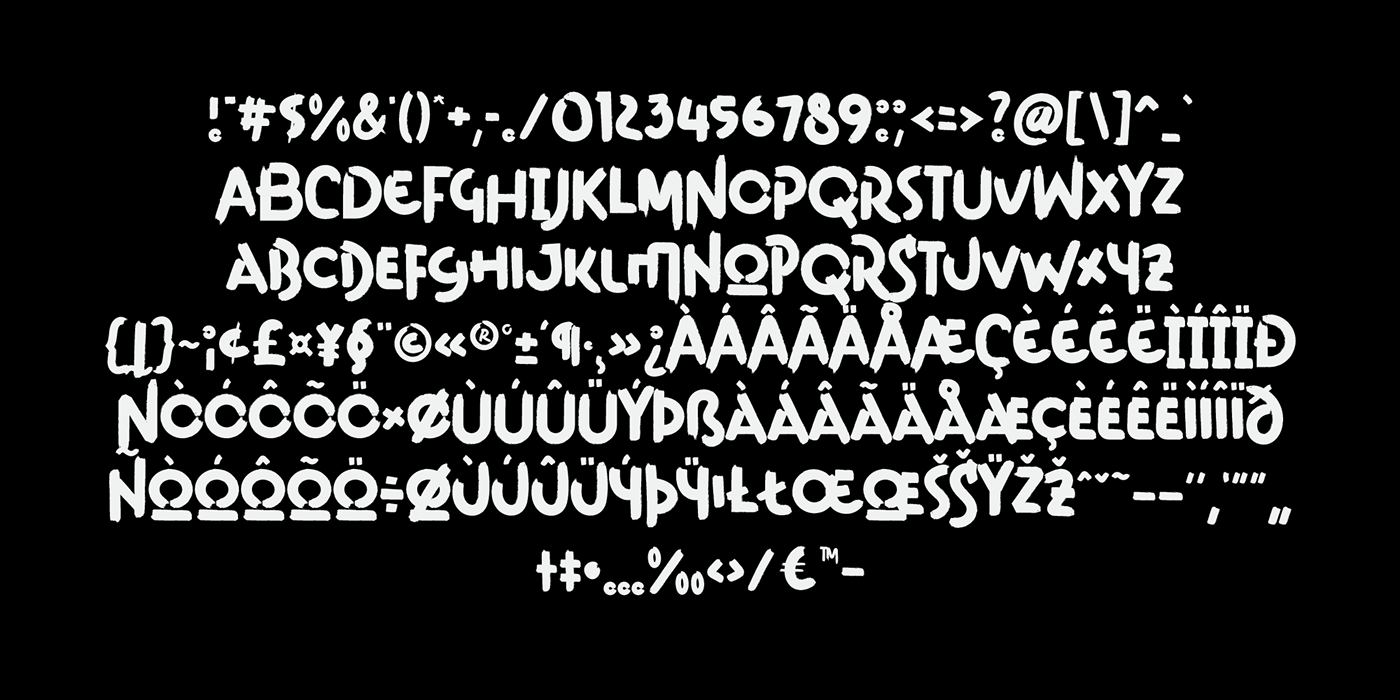 scrawl abstract Minimalism design Typeface font typography   visual identity Graphic Designer
