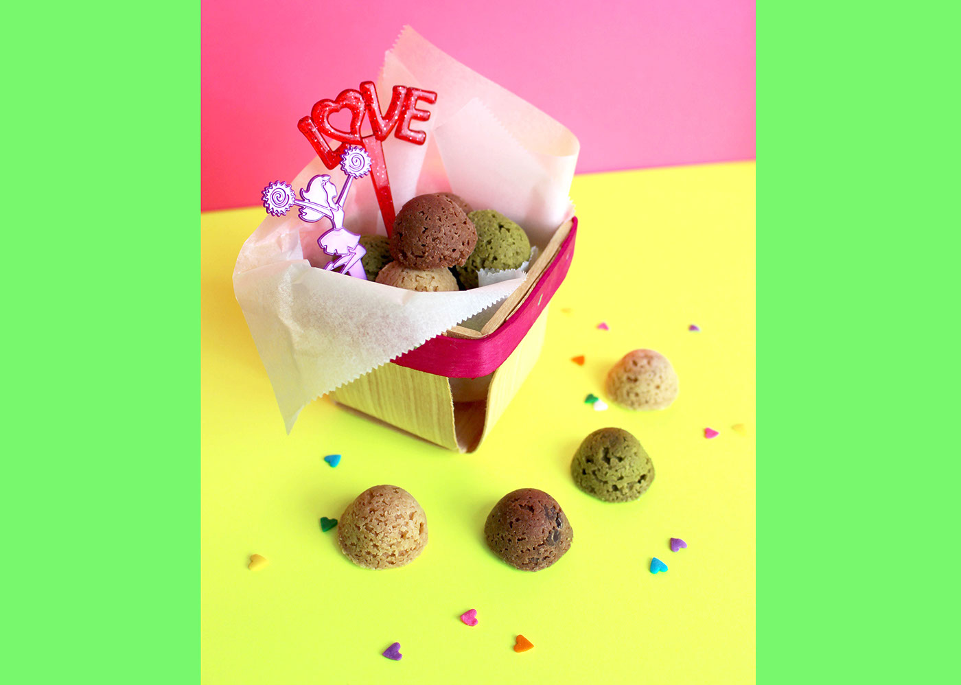 +fashion+ Sweets cookie organic pop colorful gift box
