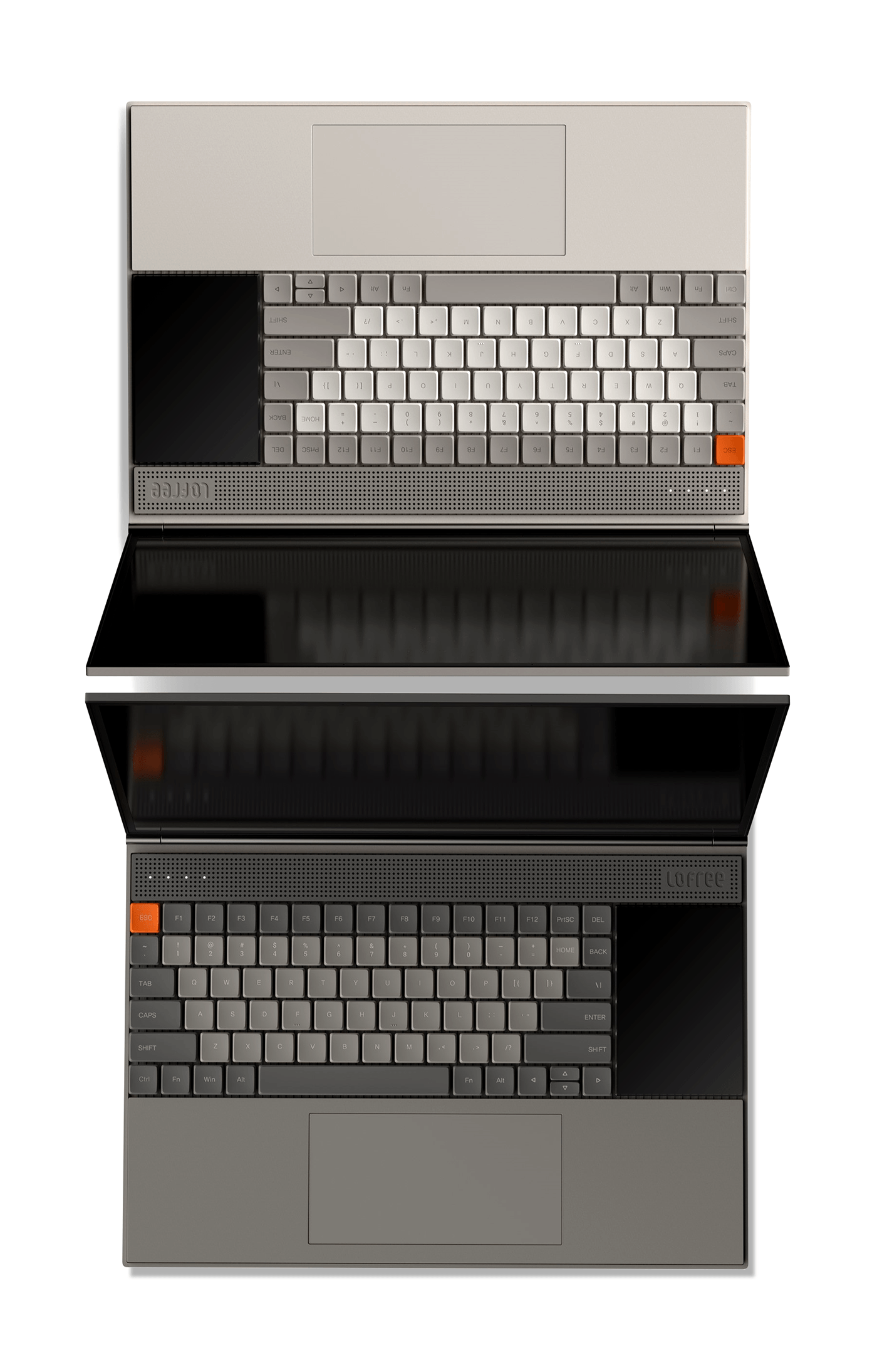 Laptop Computer Technology design keyboard lofree industrial design  product concept electronic device