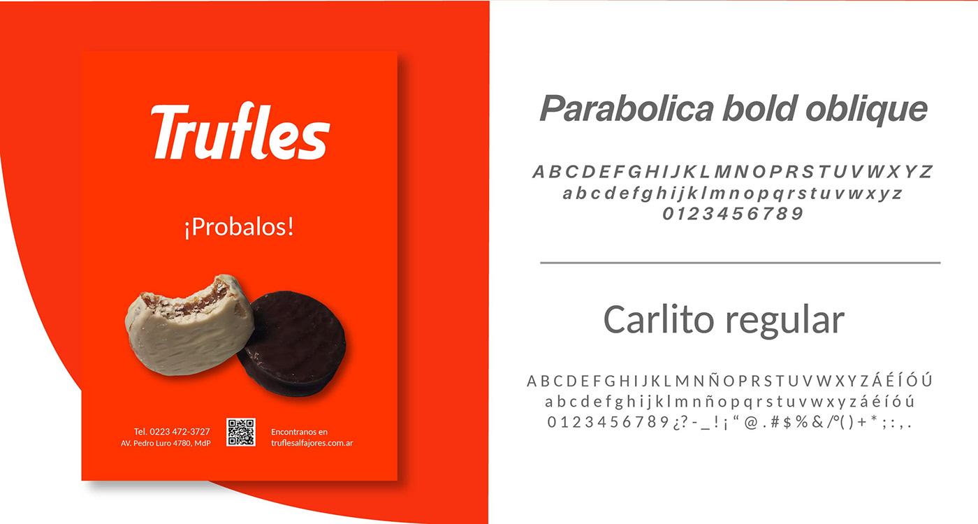 artesanal alfajores MardelPlata chocolate diseño gráfico portfolio rediseño de marca