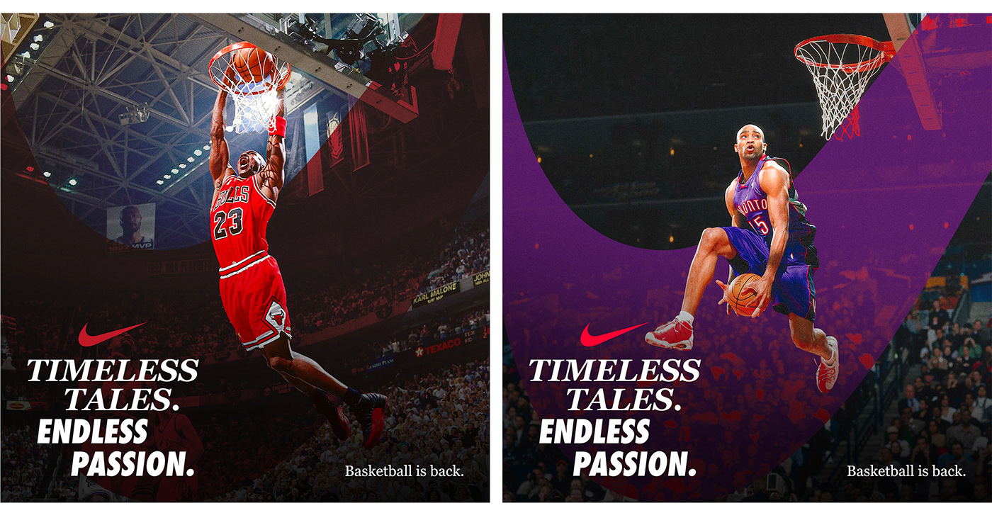 NBA basketball Nike sports sport graphic design  art direction  campaign SMSports Sports Design