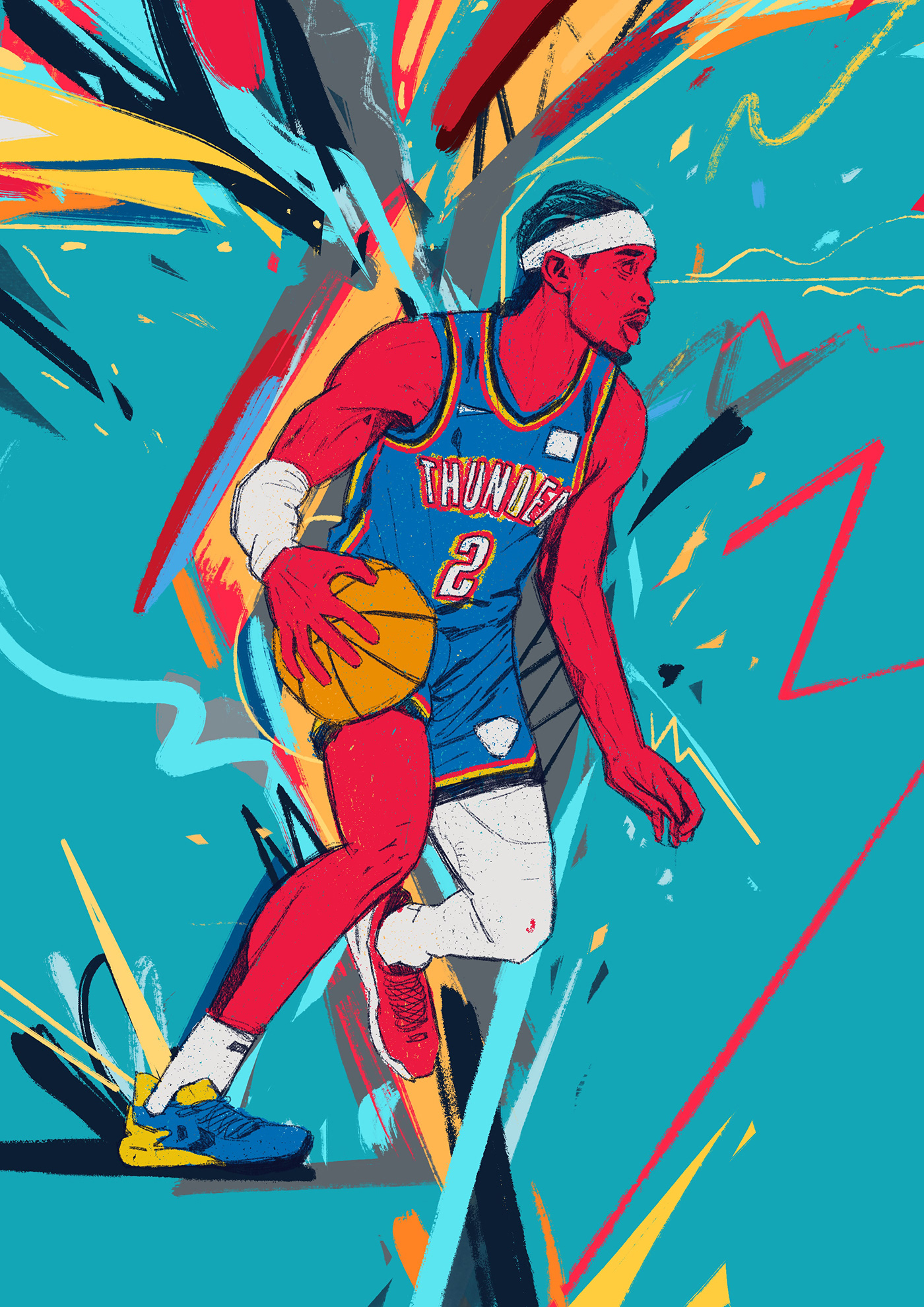 NBA basketball illustrations Illustrator Digital Illustrations Basketball illustrated NBA Action NBA Illustrated NBA Illustrations nba illustrator