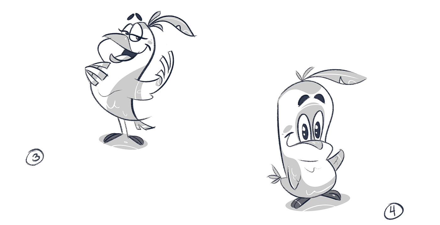 bird Character cartoon spovv design characterdesign poulet Mascot