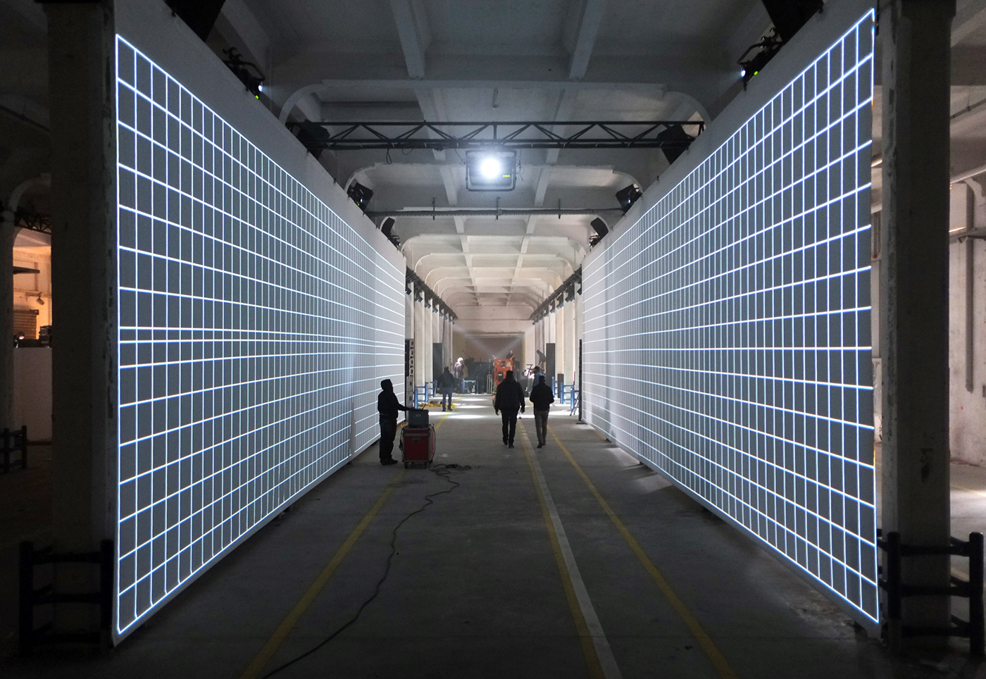 immersive audiovisual installation projection Mapping visual Sound Design  architecture dimensions