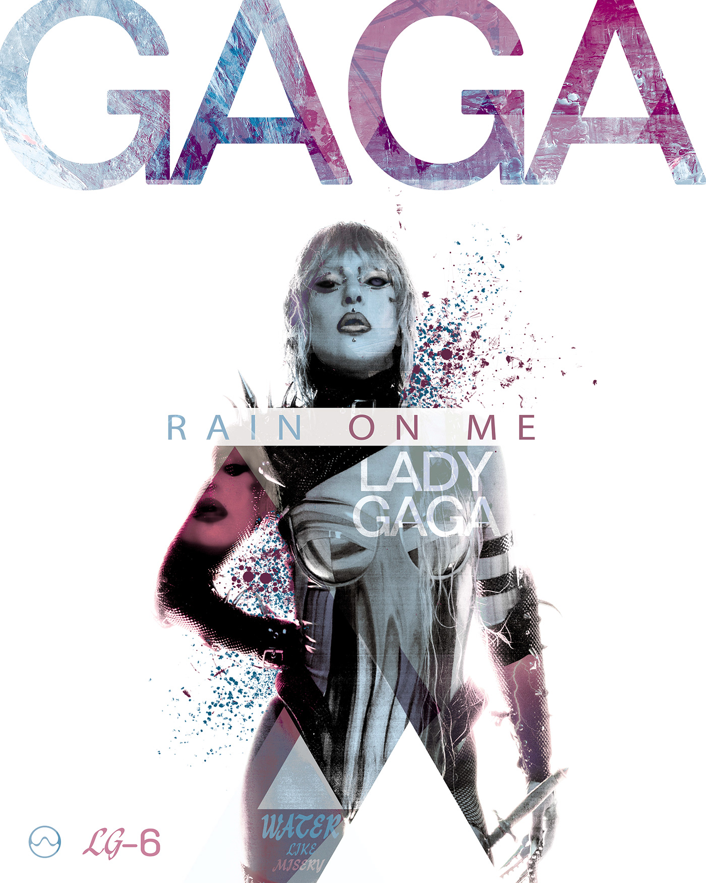 Chromatica diseño diseñografico diseñoposter gaga Lady Gaga musicposter poster posterdesign rainonme