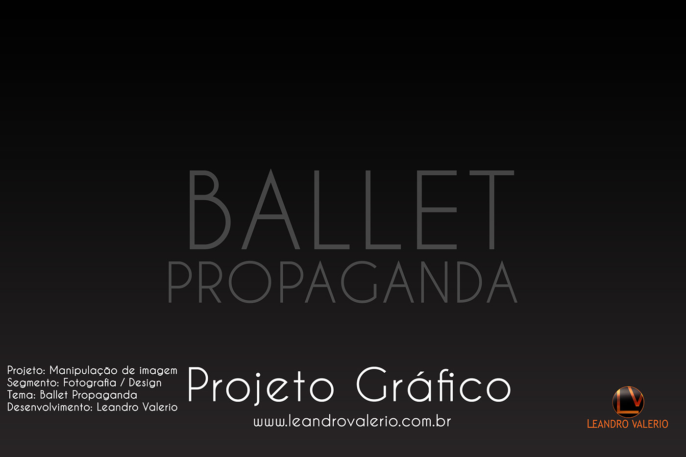 ballet Evento Propaganda design criatividade foto Fotografia design gráfico