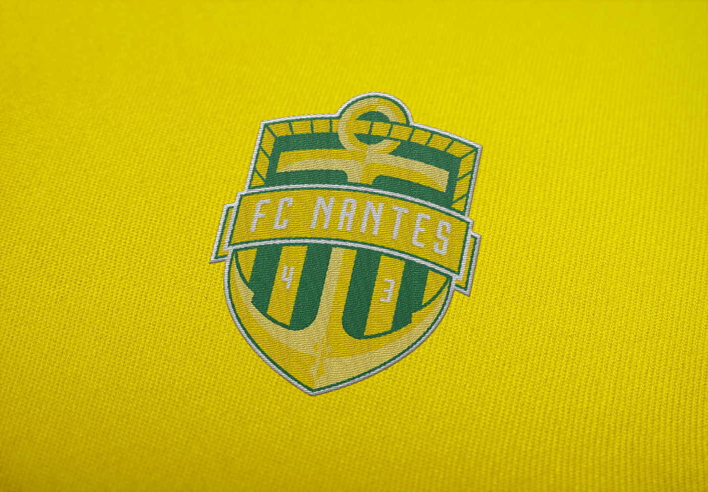 fc nantes club france Ligue 1 Rebrand brand soccer football logo sport