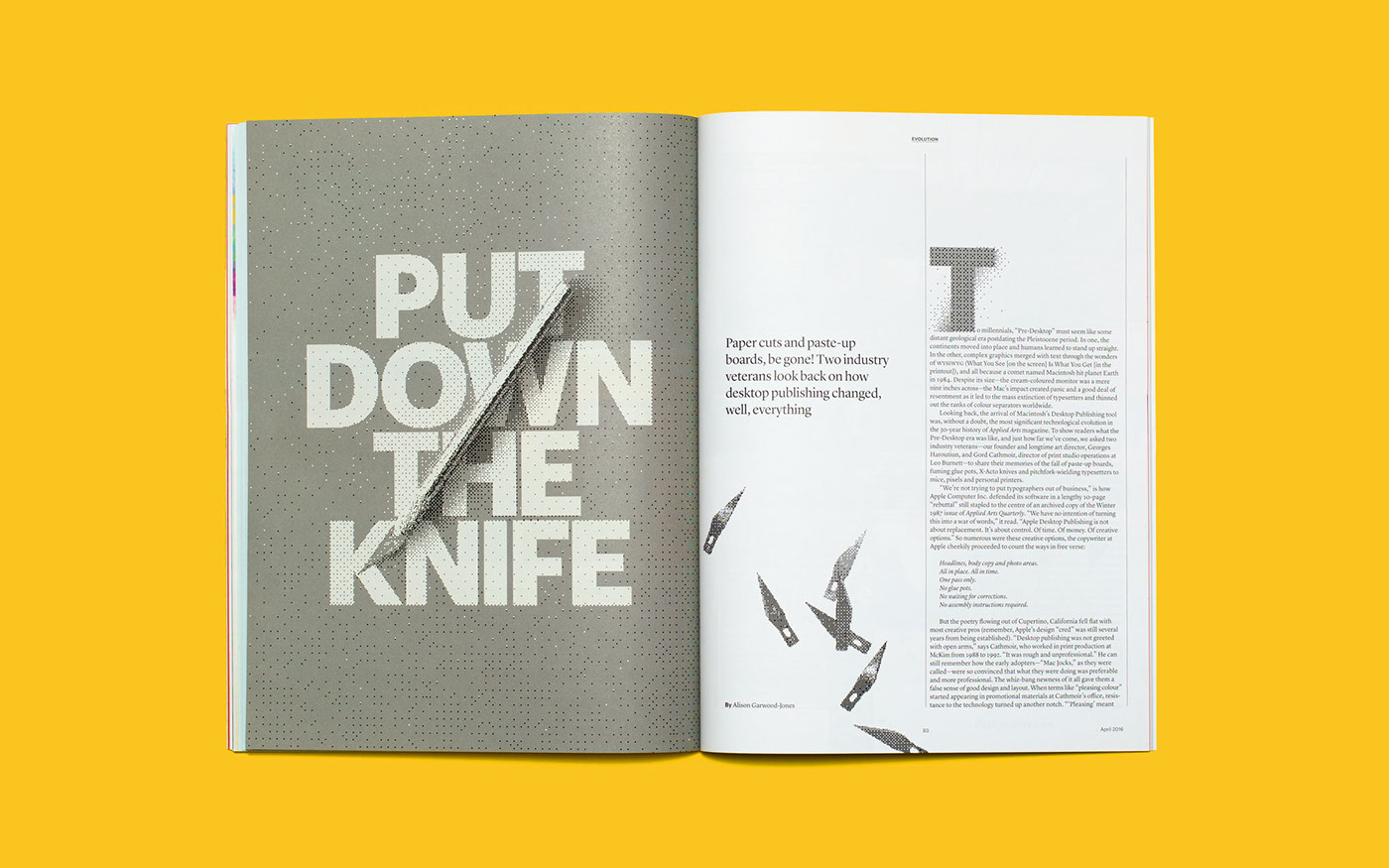 Magazine design editorial design  Magazine Redesign applied arts Visual Communications creative magazine