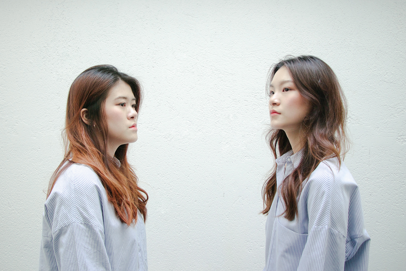 Twins twinning doppelgangers Relationships my other half Photography  art direction  relationship