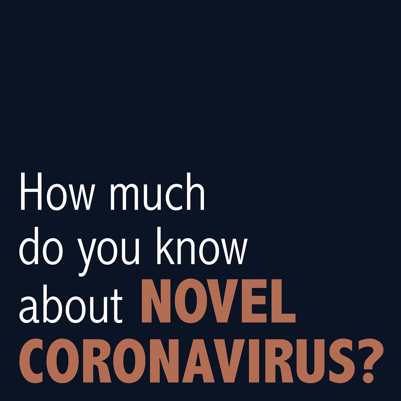 news Coronavirus poster awareness Visual persuasion
