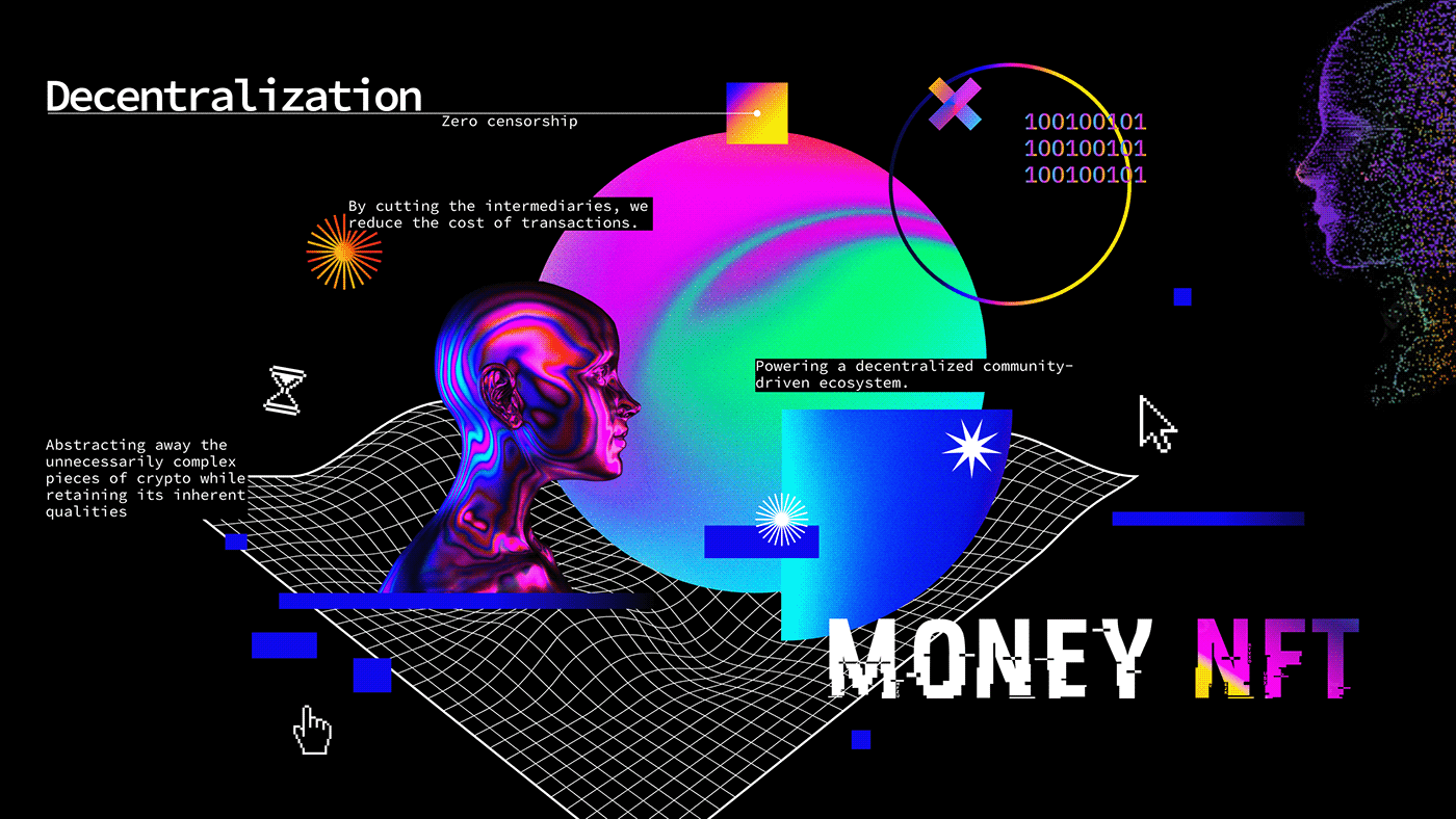 artwork blockchain crypto design Digital Art  ILLUSTRATION  nft poster Web Design  web3