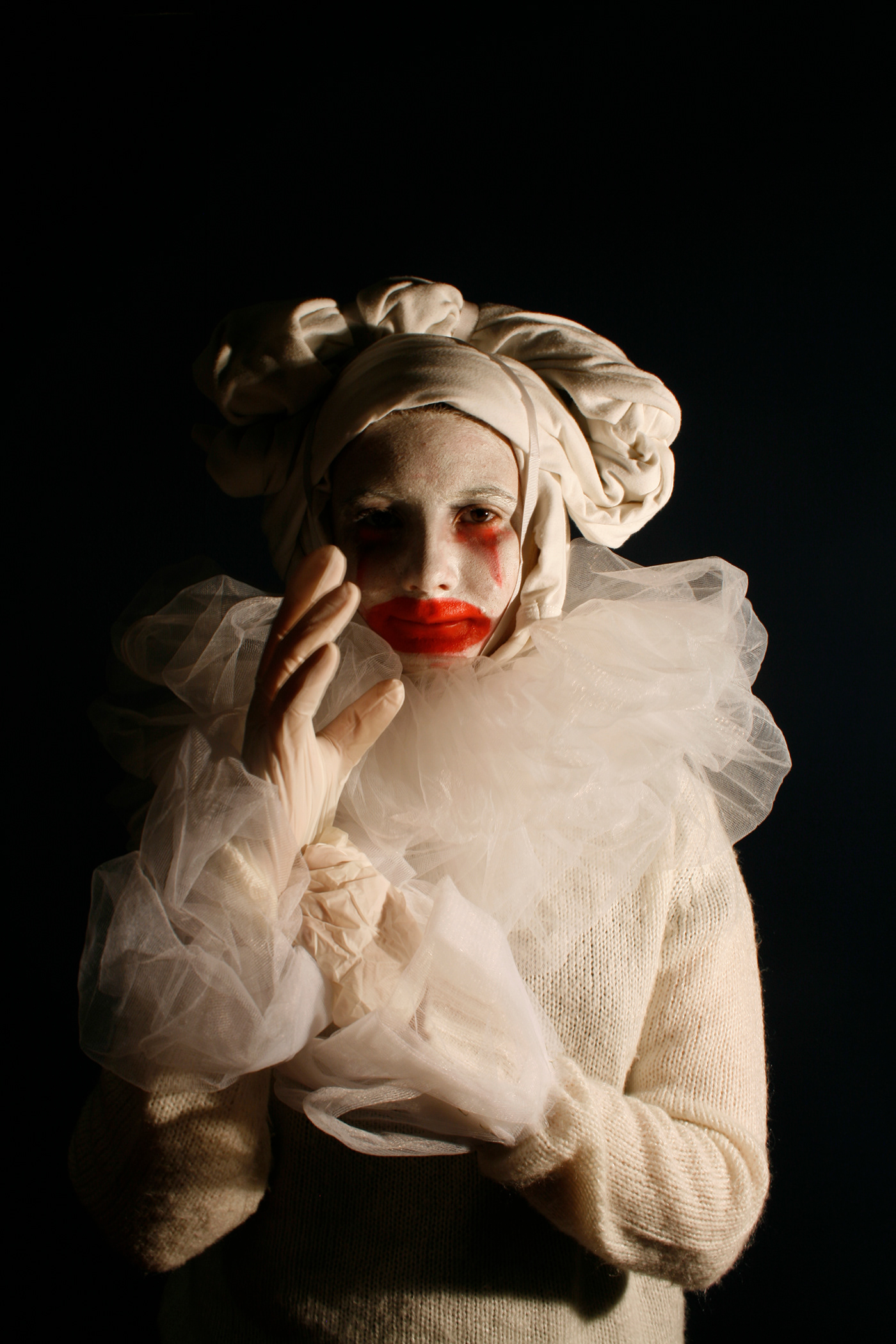Photography  clown makeup