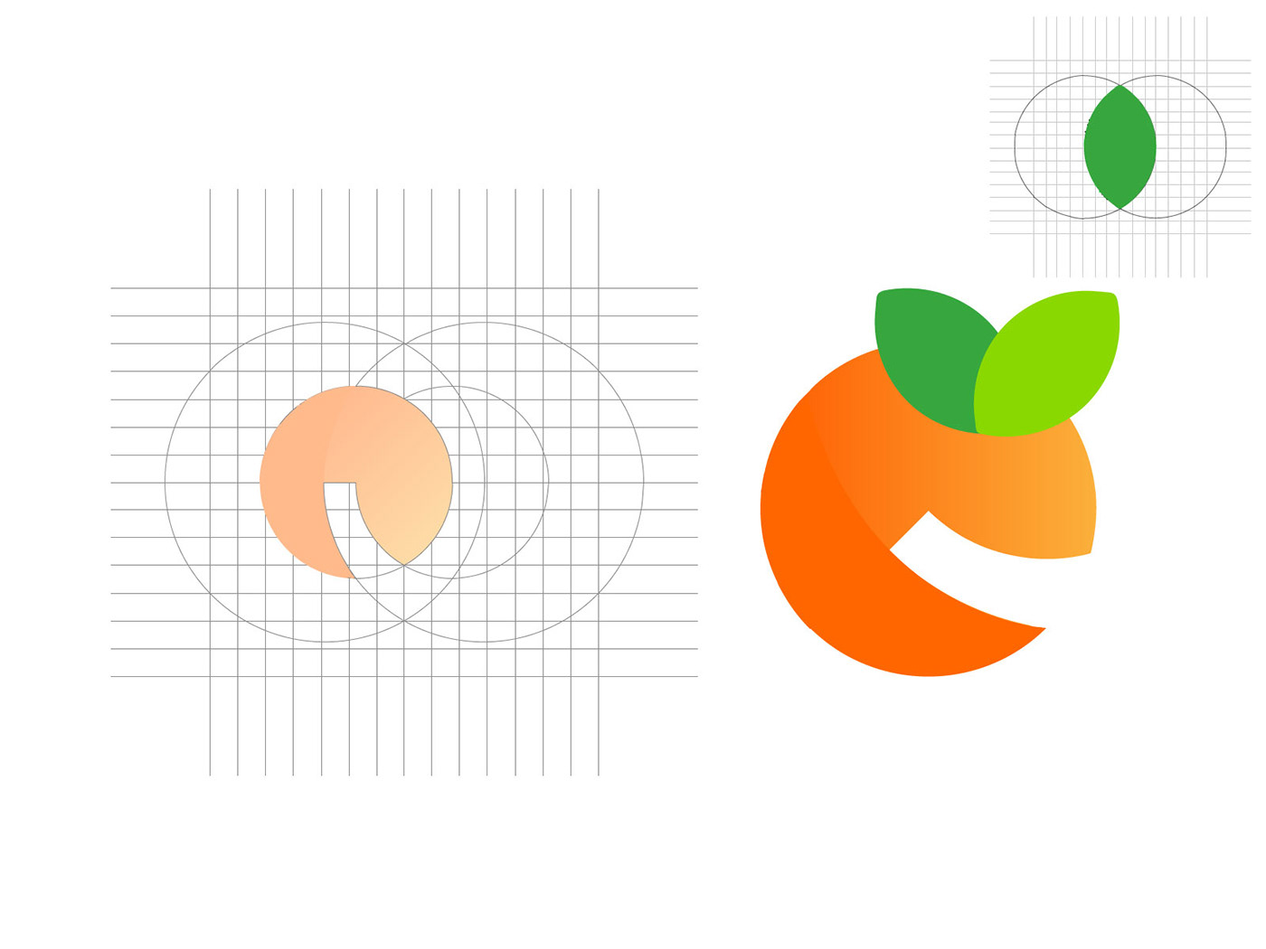 c branding C logo juice logo Latter mark logo orange juice logo orange logo