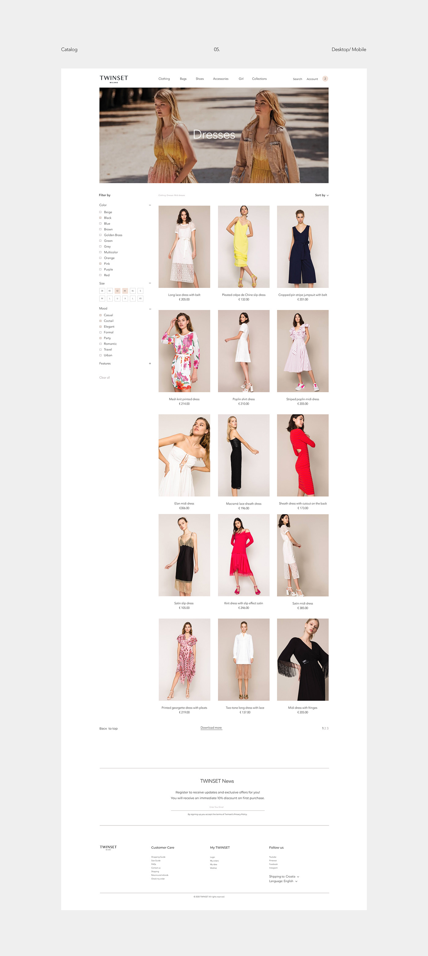 Clothing e-commerce Fashion  shop store интернет-магазин мода одежда