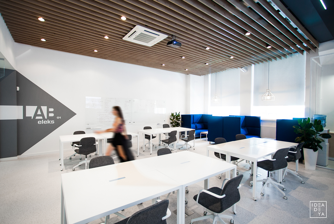 design interior design  Office laboratory openspace