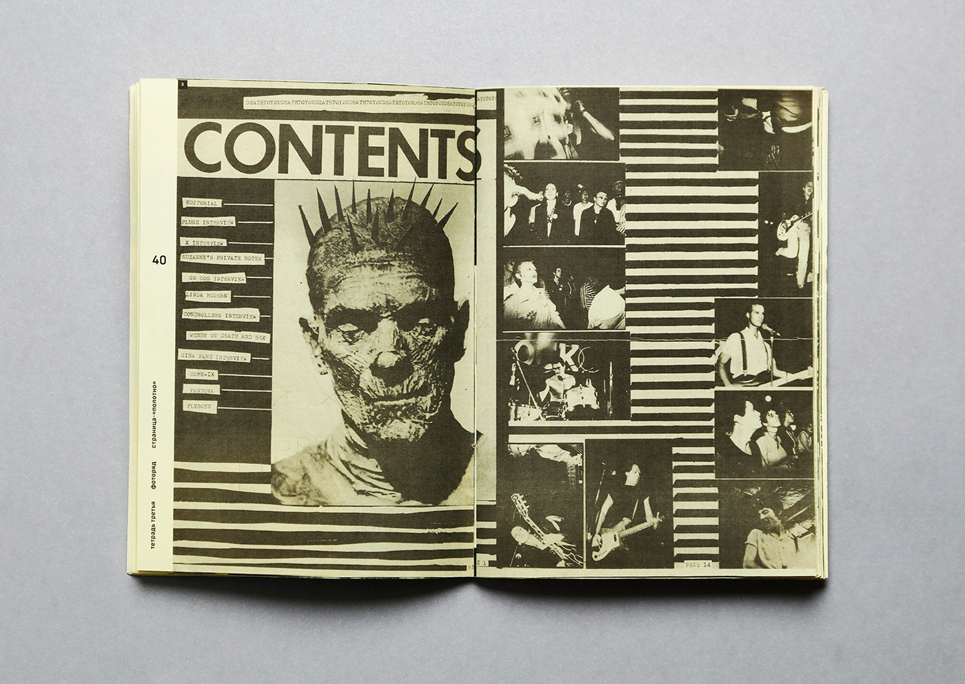 book design DIY editorial design  fan zine music zine punk Zine 