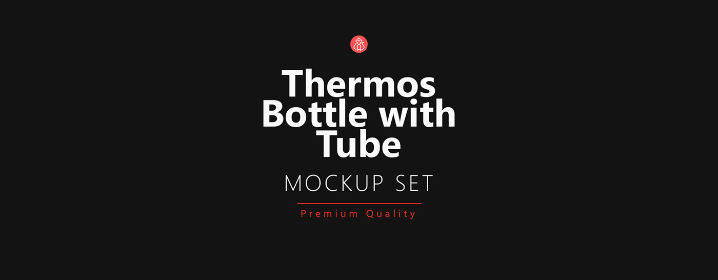 branding  free download free mockup  mockup set mockups smart thermos thermos Bottle tube mockup Tube packaging vacuum flask