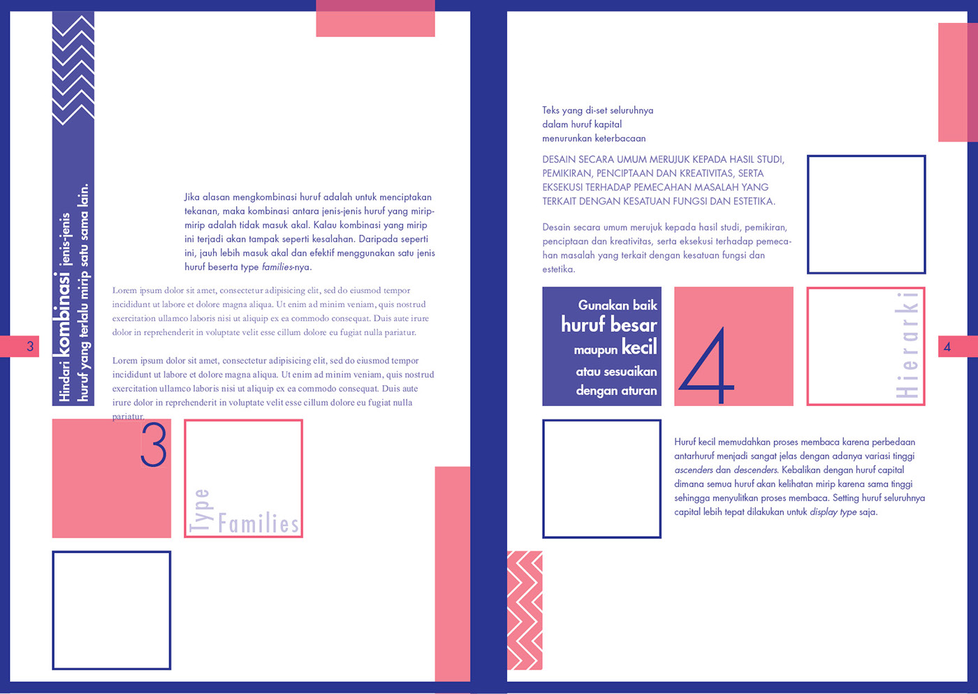 college assignment typography   Layout grid modular grid Booklet