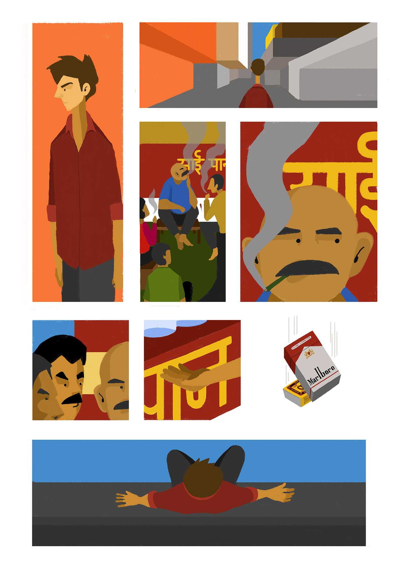 Graphic Novel ILLUSTRATION  art India MUMBAI bombay