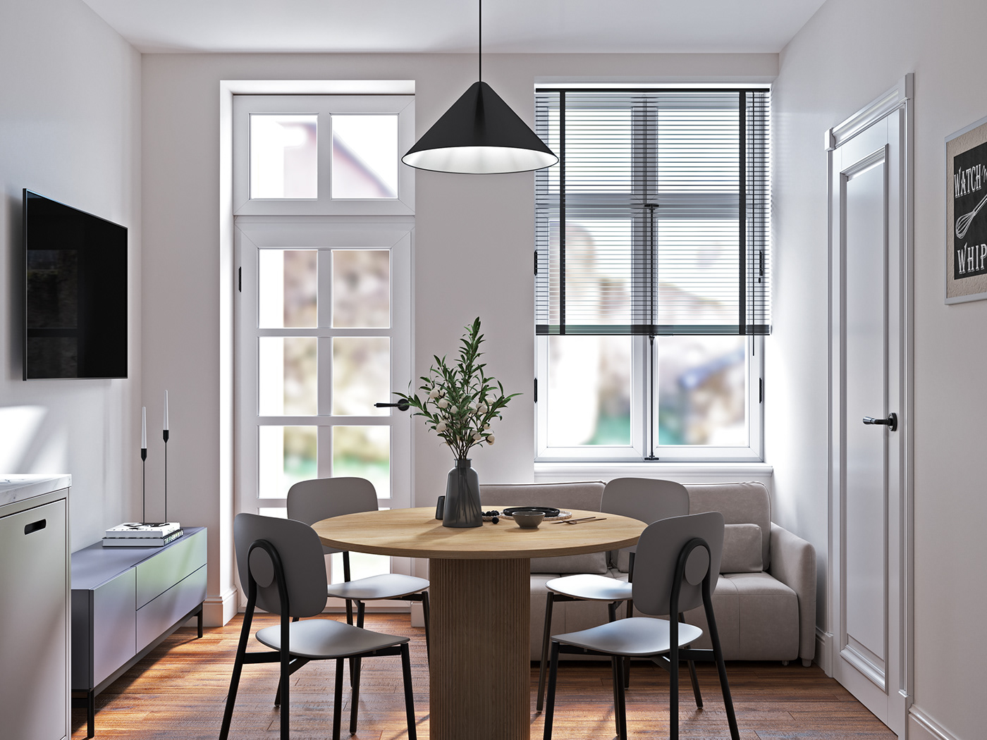 appartement studio architecture interior design  visualization archviz exterior 3ds max corona Render