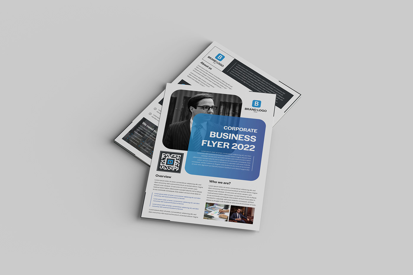 brand identity brochure business corporate design Designhatt flyer modern professional template