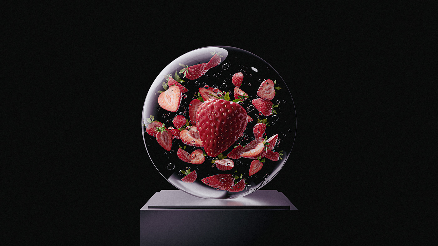 art food art CGI 3D Digital Art  visualization photorealistic Render cinema 4d CG