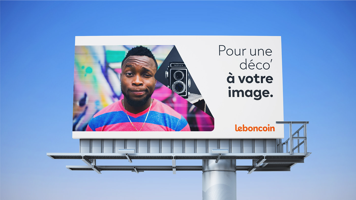 orange leboncoin second hand Platfrom exchange lbc lifestyle French branding 